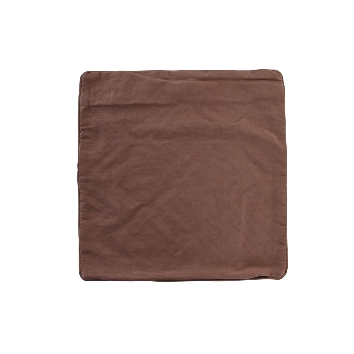 Kuddfodral DKD Home Decor Brun Romb 50 x 1 x 50 cm